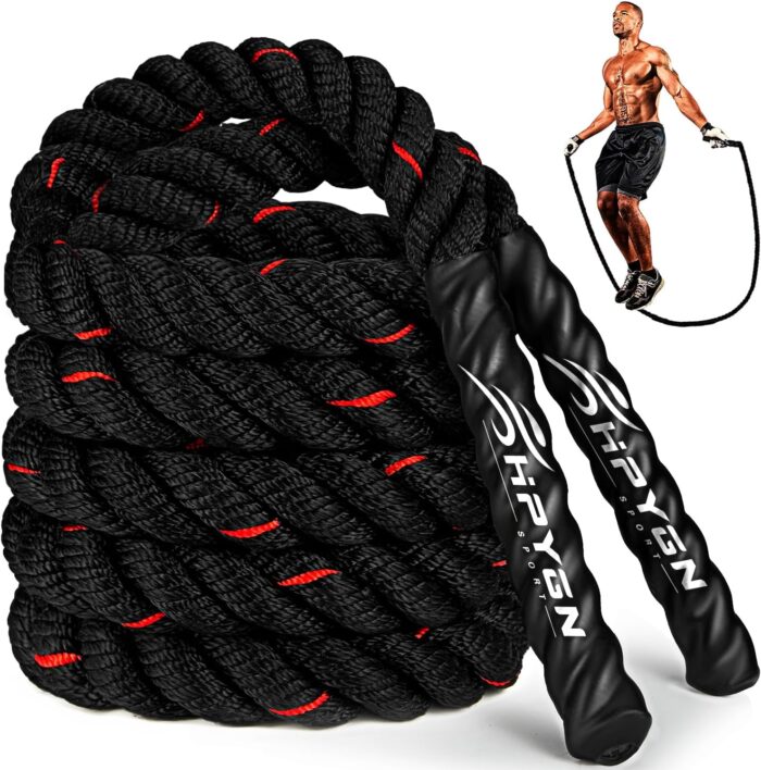 Jump Rope, Weighted Jump Ropes for Men women, 2.8lb 3.8lb