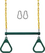 Jungle Gym Kingdom Swing Sets for Backyard, Monkey Bars &