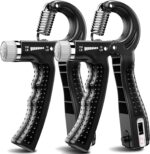 KDG Hand Grip Strengthener 2 Pack Adjustable Resistance
