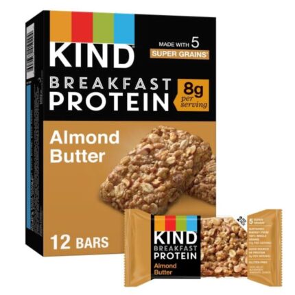 KIND Breakfast Protein Bars, KIND Snack Bars, Almond Butter, Gluten