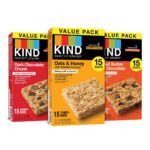 KIND Healthy Grains Bars, Variety Pack, Dark Chocolate Chunk, Oats &