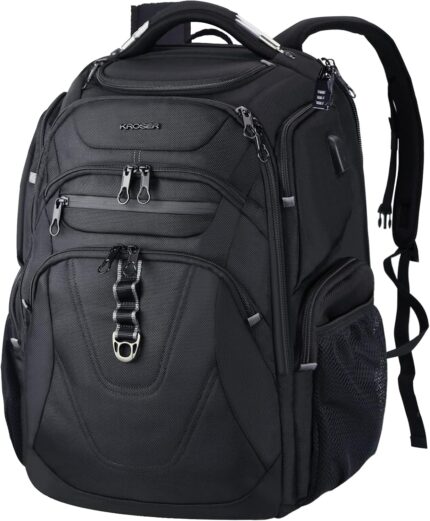 KROSER TSA Friendly Travel Laptop Backpack 18.4 inch XXXL Gaming