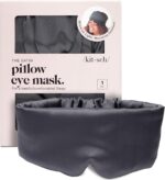 Kitsch Satin Sleep Mask - Eye Mask for Sleep, Softer Than Silk Satin