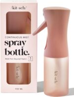 Kitsch Spray Bottle for Hair - Continuous Water Mister with Ultra Fine