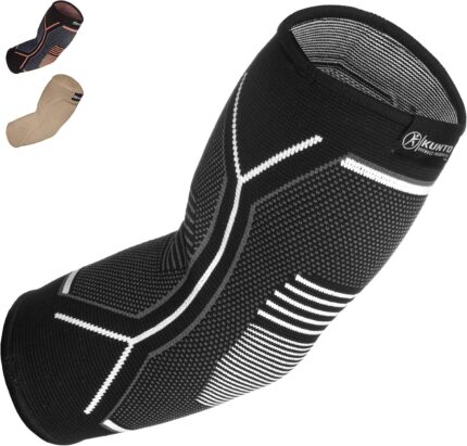 Kunto Fitness Elbow Brace Compression Support Sleeve (Shipped From
