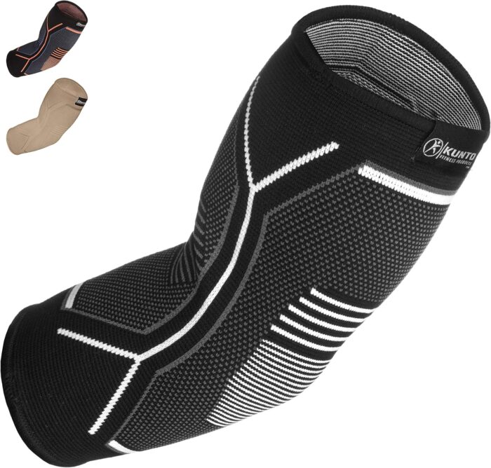Kunto Fitness Elbow Brace Compression Support Sleeve (Shipped From