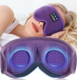 LC-dolida Sleep Headphones, Sleep Mask Bluetooth Wireless Music Eye