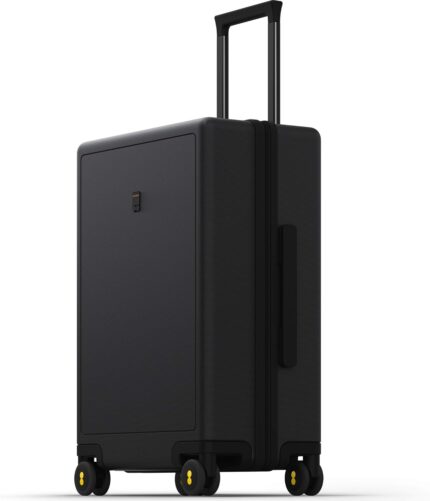 LEVEL8 Large Suitcase with Wheels, Checked Luggage, Lightweight