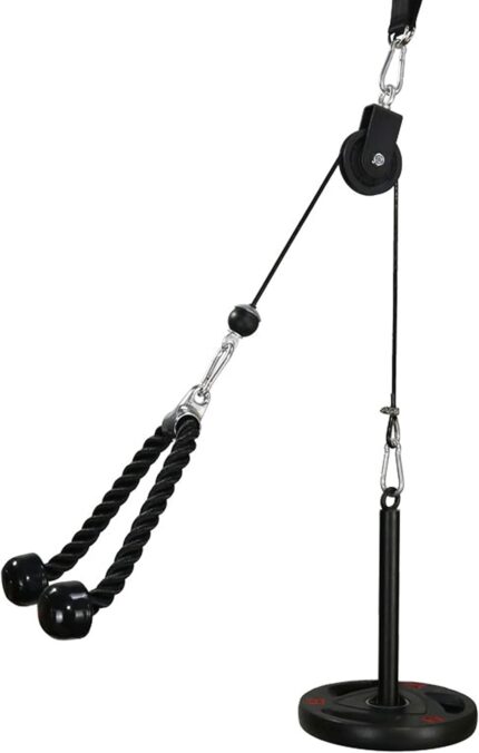 LFJ LAT Pull Down and Lift Weight Pulley System Cable