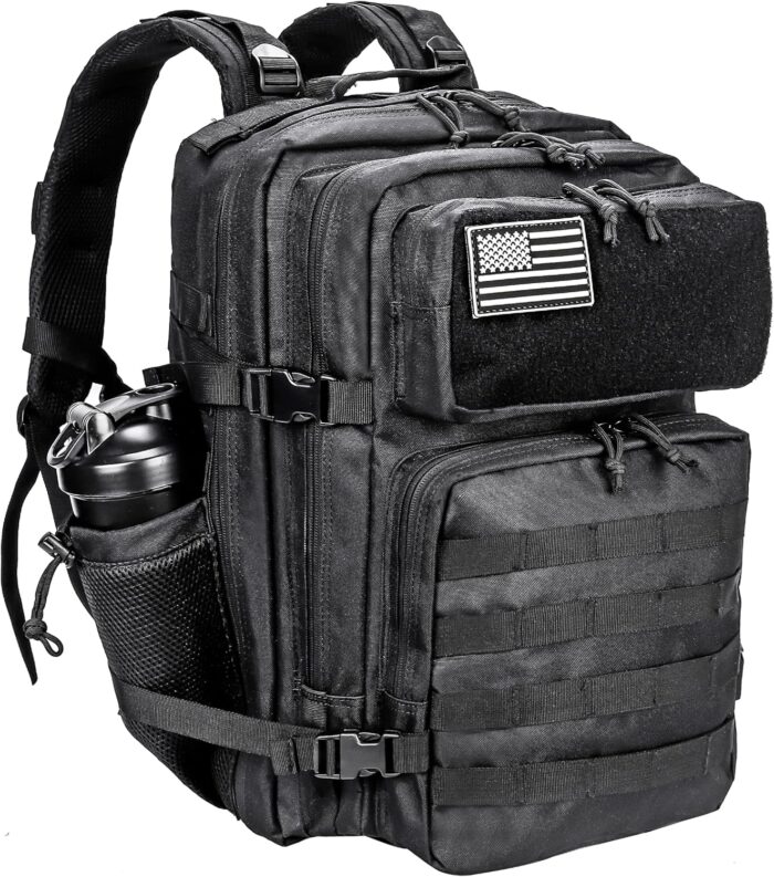 LHI Military Tactical Backpack for Men and Women 45L Army 3 Days