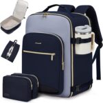 LOVEVOOK 40L Travel Backpack for Women & Men, Large Carry on Backpack