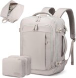 LOVEVOOK Carry On Backpack for Women Men, 35L Large Travel Bag Fits