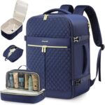 LOVEVOOK Carry On Travel Backpack for Women, 40L Personal Item Travel
