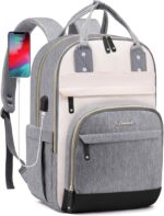 LOVEVOOK Laptop Backpack Women,Large Capacity 17.3 inch Laptop Bag