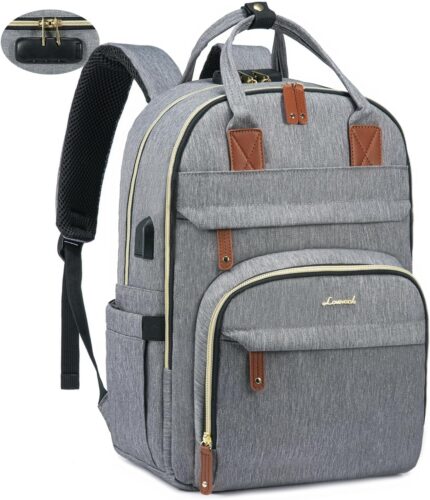 LOVEVOOK Laptop Backpack for Women & Men, Unisex Travel Anti-theft