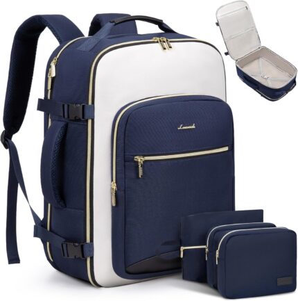 LOVEVOOK Large Travel Backpack for Women & Men, Carry on Backpack