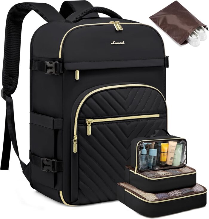 LOVEVOOK Large Travel Backpack for Women, TSA Carry on Backpack for