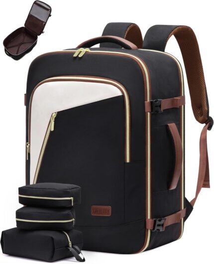 LOVEVOOK Travel Backpack for Women, 50L Carry on Backpack for