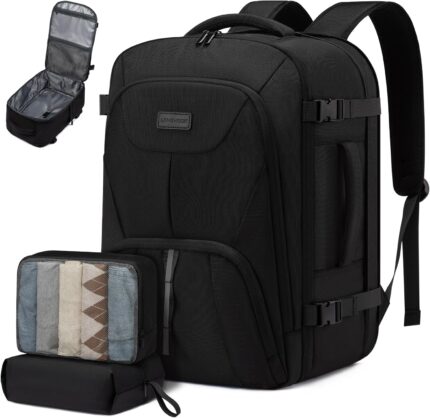 LOVEVOOK Travel Backpack,Expandable 50L Extra Large Travel Backpack