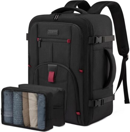 LOVEVOOK Travel Laptop Backpack for Men, 35L Large Carry On Backpack