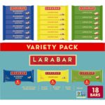Larabar Variety Pack, Blueberry Muffin, Lemon Bar, Apple Pie, Fruit &