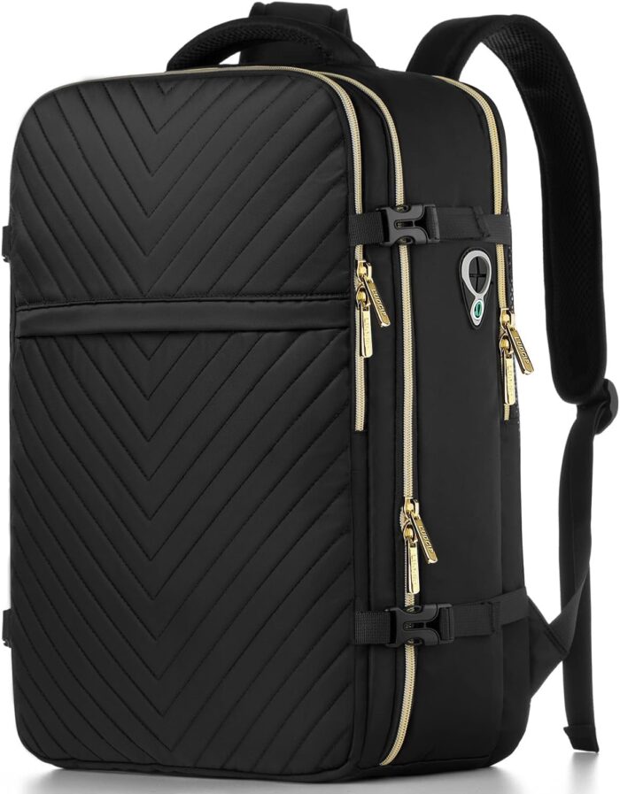 Large Carry On Travel Backpack - Flight Approved Waterproof Anti-Theft