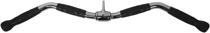 Lat Bar Cable Machine Attachment, Curl Pulldown Bar with