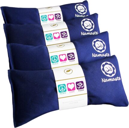 Lavender Eye Pillows - Yoga Eye Pillows Namaste Hot Cold Aromatherapy