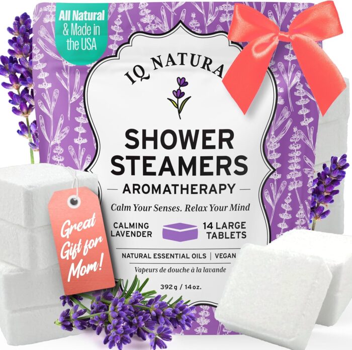 Lavender Shower Steamers Aromatherapy for Women- USA Made - Shower
