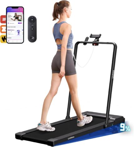 Lichico Walking Pad Under Desk Treadmill，Portable Small