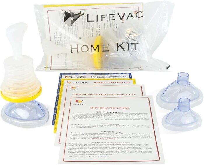 LifeVac Home Kit - Portable Suction Rescue Device, First Aid Kit for