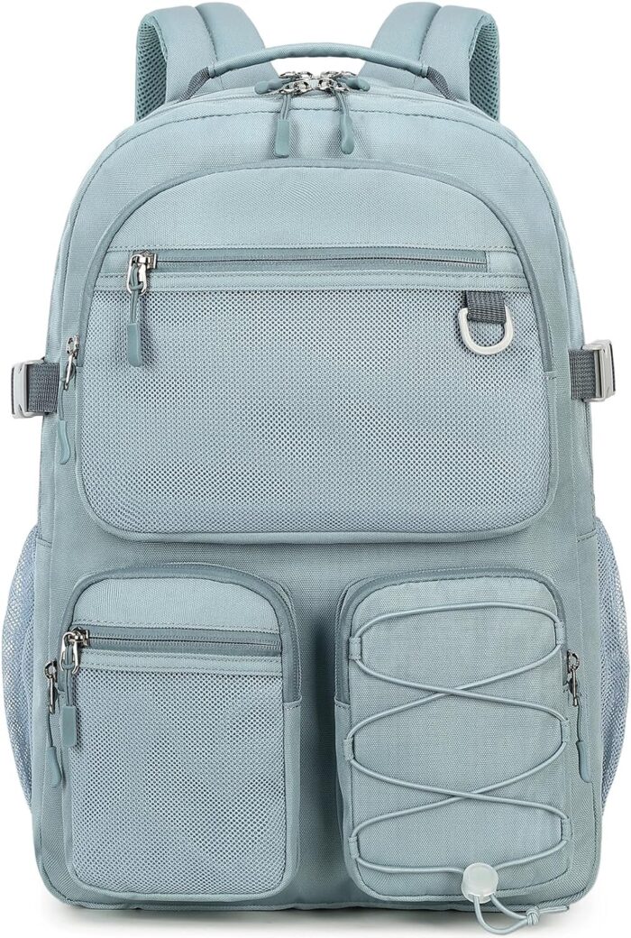 Lohol Water Resistant Backpack with Mulitiple Pockets for School