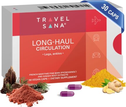Long-Haul Circulation | Supports Healthy Circulation in Legs, Ankles