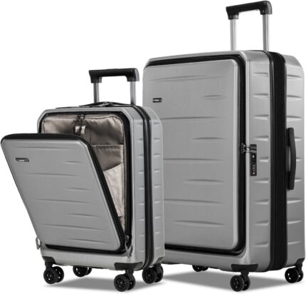 Luggage Sets 2 Pieces, 20 Inch Carry On Luggage and Expandable 28 Inch