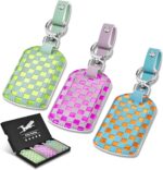 Luggage Tags for Suitcases Travel Accessories: Leather Luggage Tag 3