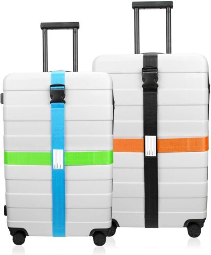 Luxebell Luggage Straps Suitcase Belt TSA Approved Travel Accessories