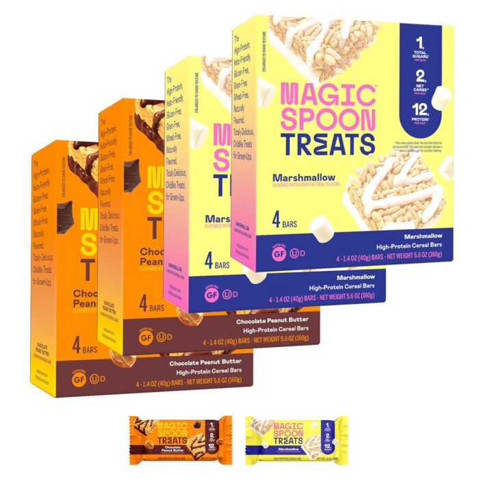 MAGIC SPOON Treats - High Protein, Low Carb, Keto Friendly, Low Sugar,