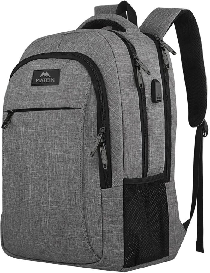 MATEIN Travel Laptop Backpack, Business Anti Theft Slim Sturdy Laptops