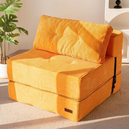 MAXYOYO Folding Sofa Bed, Convertible Sofa Bed with High-Density