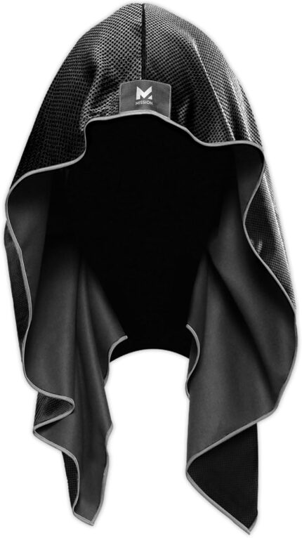 MISSION Cooling Hoodie Towel- Hood Towel, Evaporative Cool