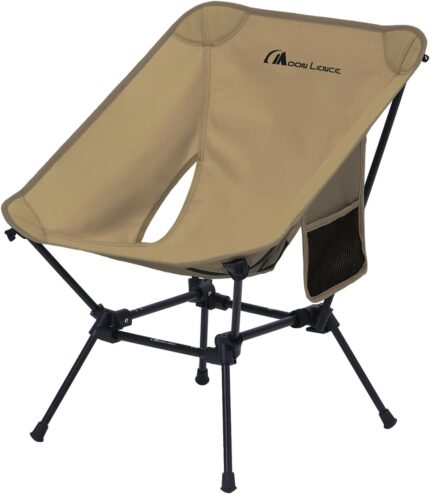 MOON LENCE Portable Camping Chair, Backpacking Chair, Ultralight &