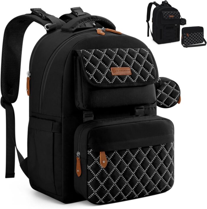 Maelstrom Diaper Bag Backpack,29L-45L Expandable Large Baby Bag for 2