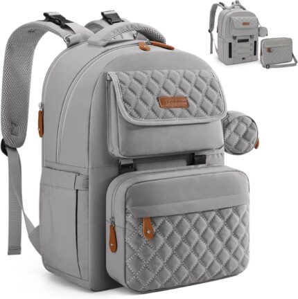 Maelstrom Large Diaper Bag,29L-45L Expandable Diaper Bag Backpack for
