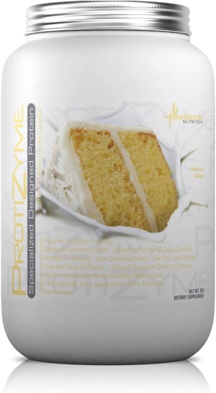 Metabolic Nutrition | Protizyme | 100% Whey Protein Powder | High