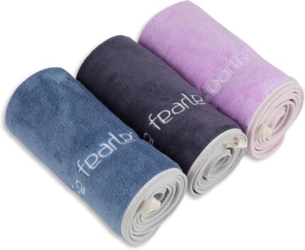 Microfiber Gym Towels Set for Sports Fitness, Yoga, Workout,