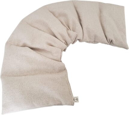 Microwavable LOVEwrap Neck & Shoulder wrap - Unscented 6 x 24 - Flax