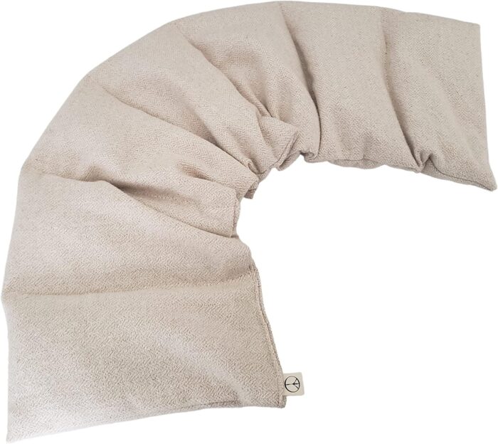 Microwavable LOVEwrap Neck & Shoulder wrap - Unscented 6 x 24 - Flax
