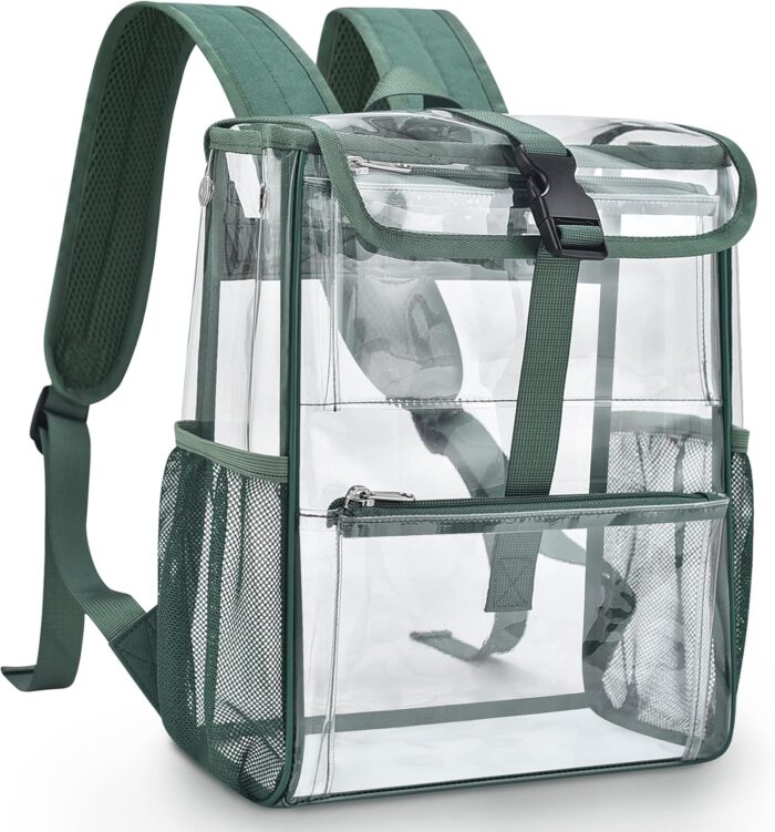 Mildbeer Clear Backpack for Stadium Events, Concerts & Travel -