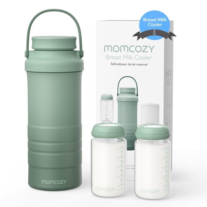 Momcozy 22oz Portable Breast Milk Cooler for Outdoor, Life Saver with