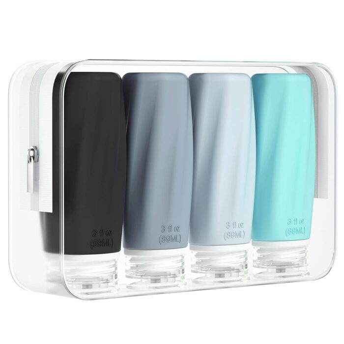 Morfone Travel Bottles Set for Toiletries, TSA Approved Travel Size